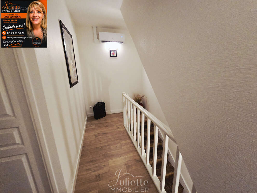 COMBRONDE Maison de ville 3ch+ bureau - 106m2 - photo 5