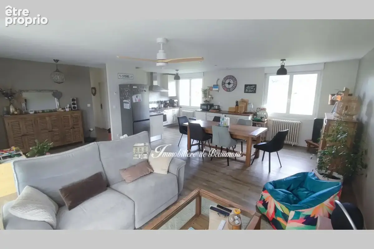 Maison 4 pièces 80 m² à vendre à Beaumont-Le-Roger (27170) - photo 2