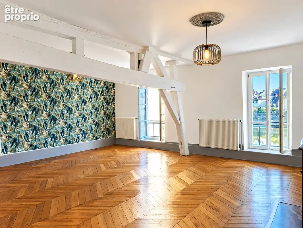 Chalon coeur de ville   130 m2-3 chambres   vue saône - photo 2
