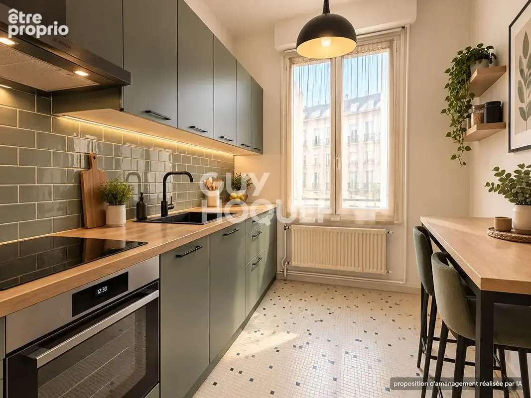 Dijon - rue michel servet - appartement  t3 - beau potentiel - photo 3