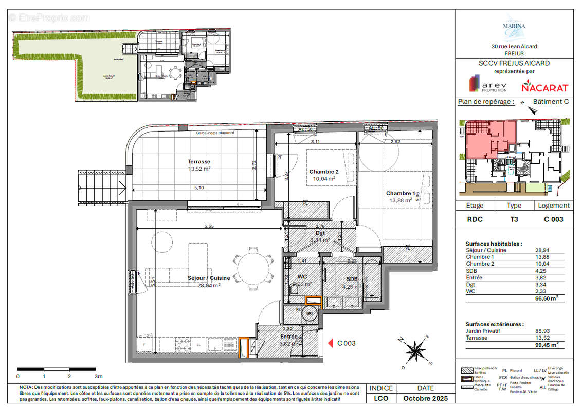 Appartement à FREJUS