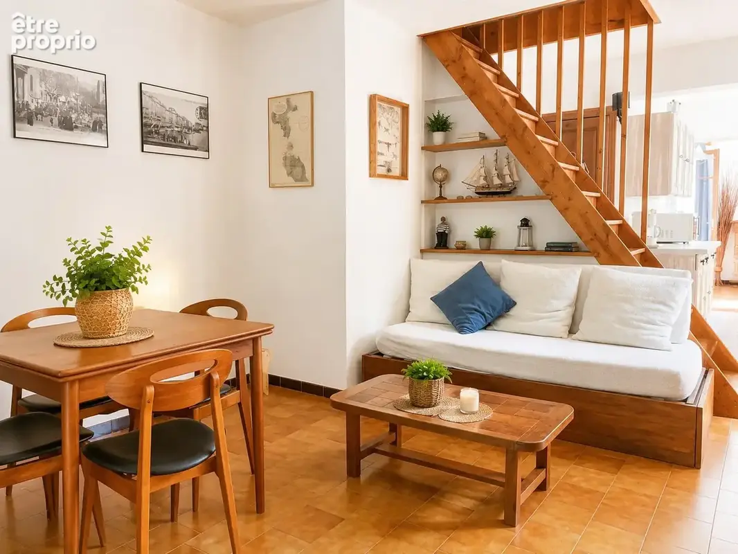 Les Oursinieres , Appartement T3 en duplex - photo 2