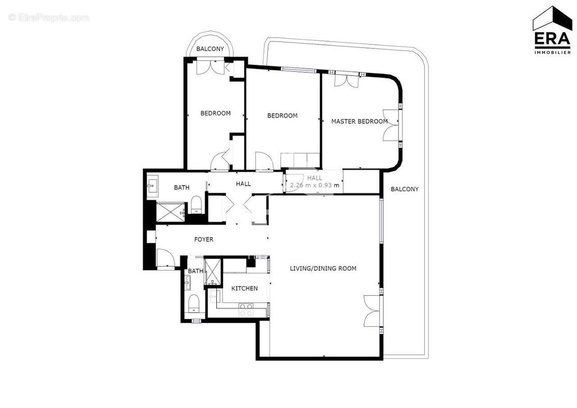 Appartement 88m² à nice - photo 18