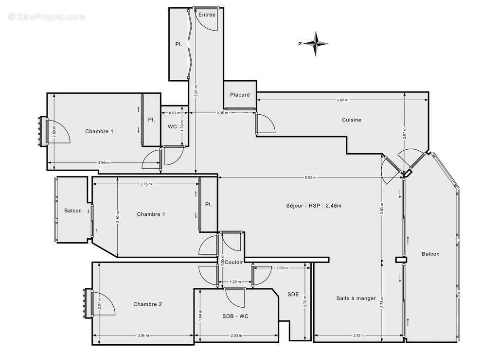 Appartement à LES LILAS