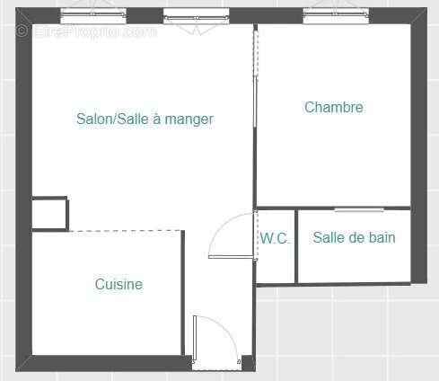 Appartement à MARSEILLE-2E