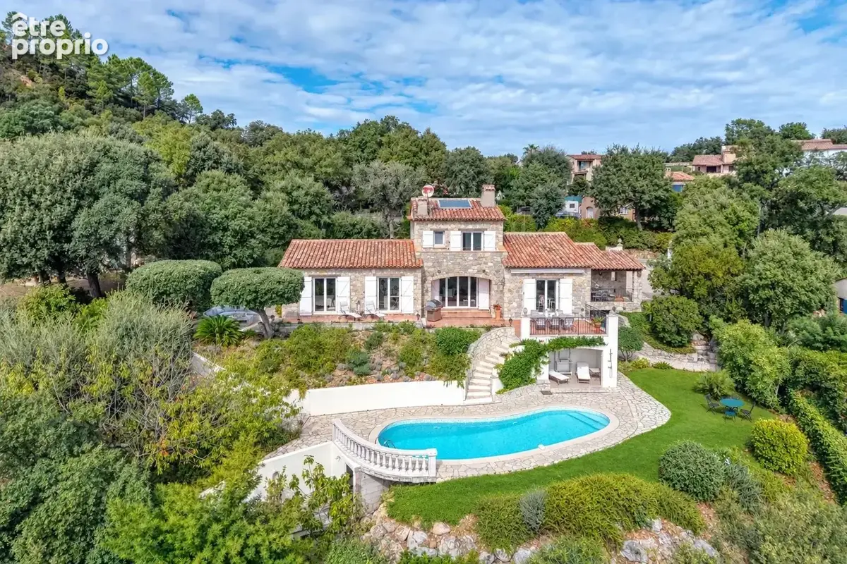 Les adrets-de-l’estérel – villa de charme en pierre avec vue mer exceptionnelle - photo 2