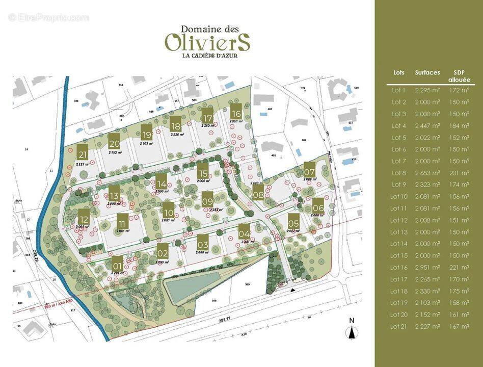 Terrain à LA CADIERE-D'AZUR