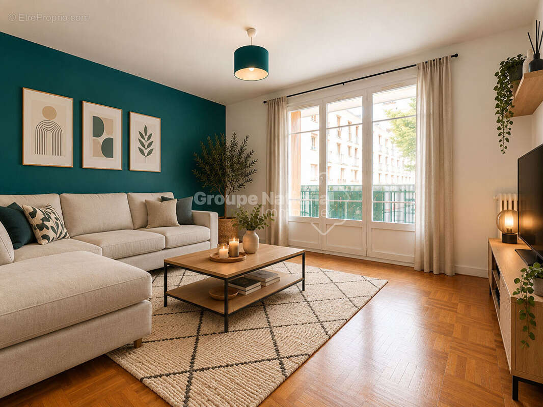 À vendre : Appartement T3 de 69 m2 lumineux avec balcon - Proche centre-ville - photo 2