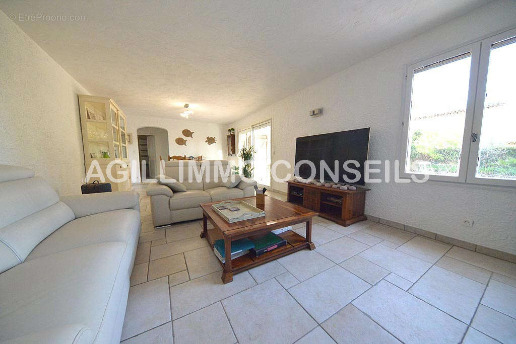 salon - Maison à PUGET-SUR-ARGENS