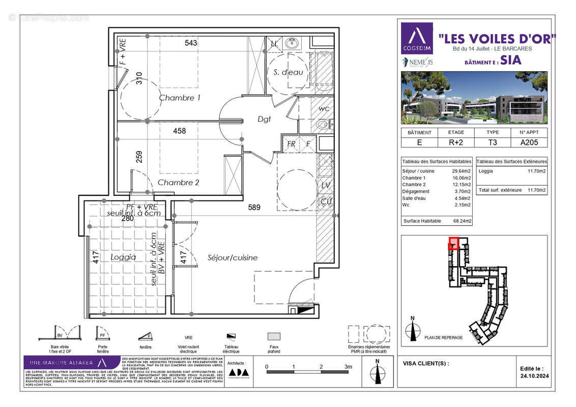 Appartement à LE BARCARES