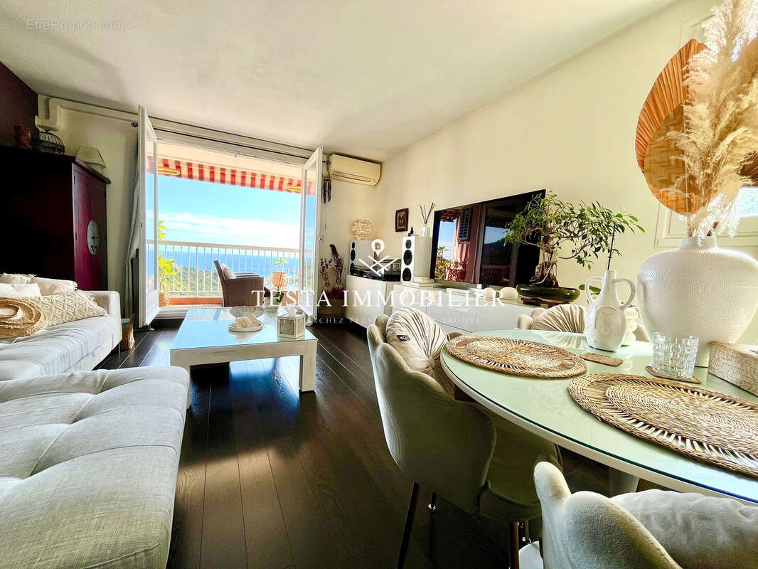 Menton - 3 pieces 63 m - dernier etage - terrasse - vue mer - photo 7