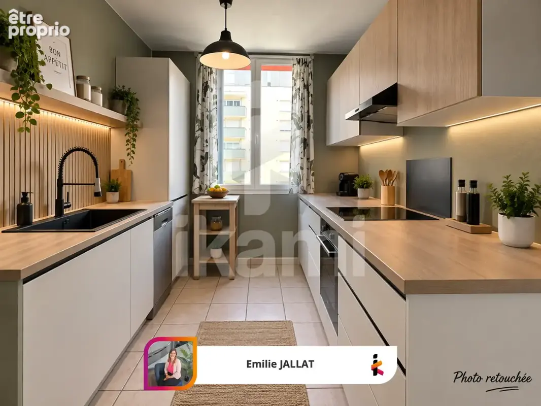 SAINT-MARTIN-LE-VINOUX   T3 de 72 m2 avec balcon, cave et stationnement - photo 8