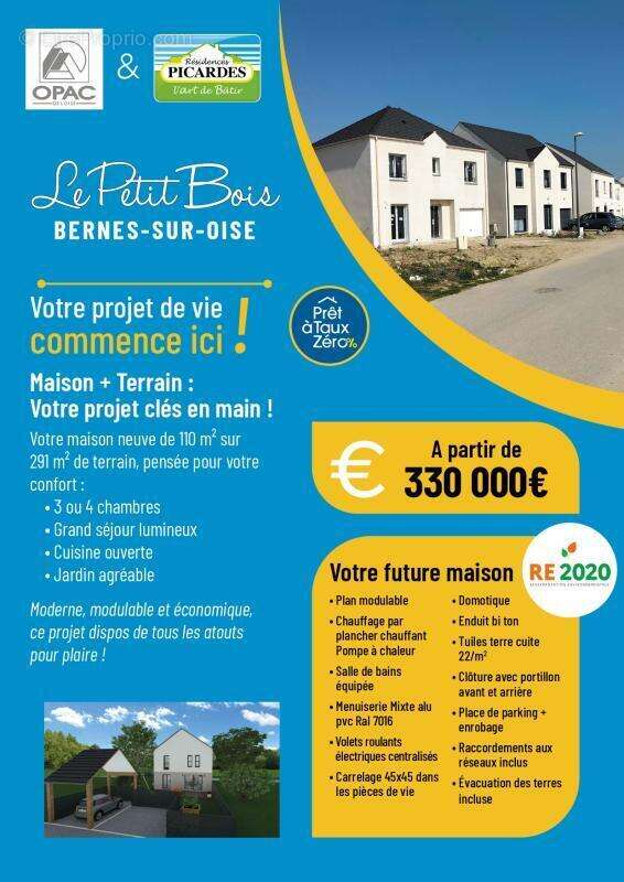 Terrain à BERNES-SUR-OISE