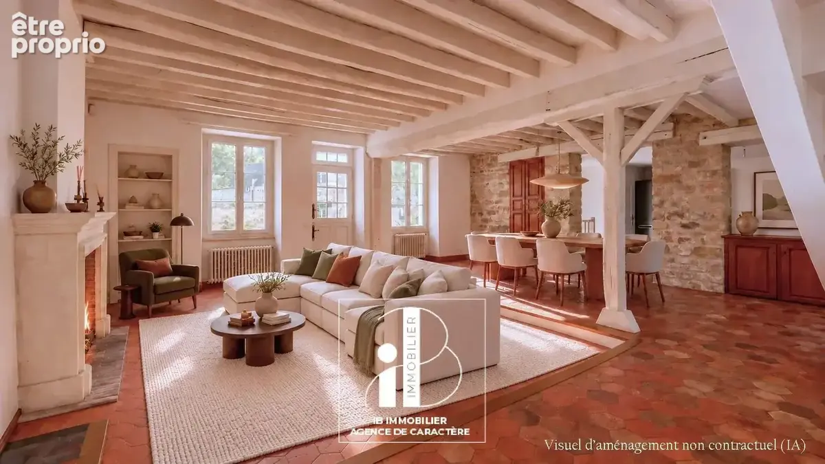 Noisy-sur-école – propriété de charme avec maison d'amis, piscine et jardin - photo 6