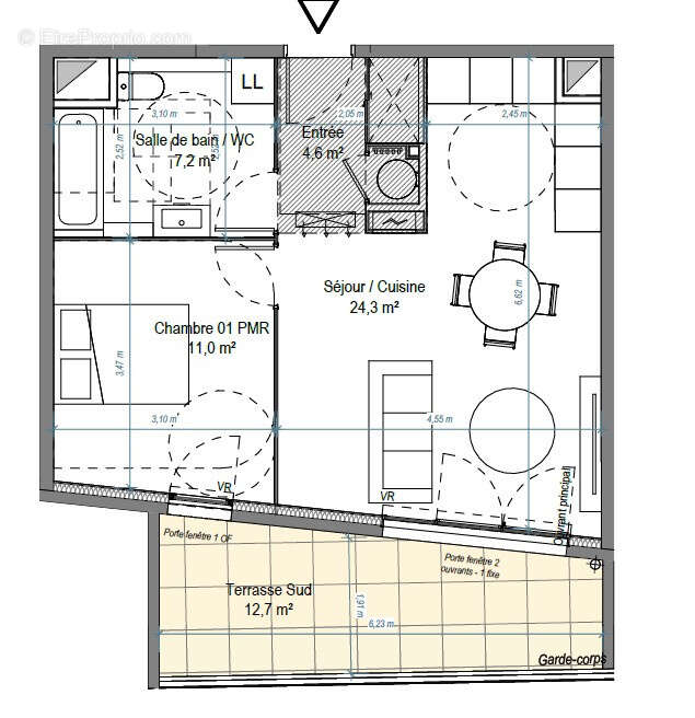 Appartement à NIMES