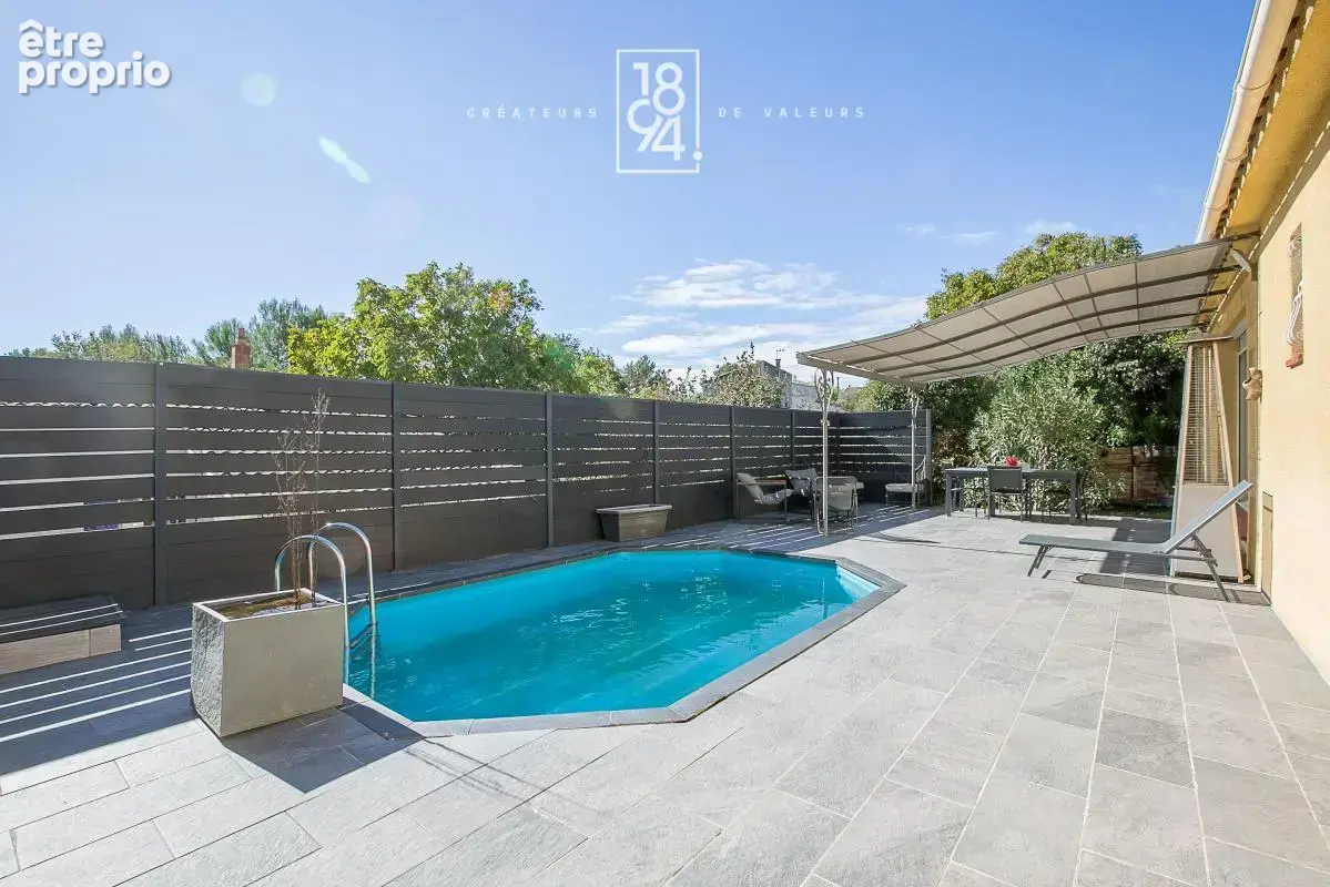 Maisont T4 À Vendre Marseille 13011  Maison plain-peid  Eoures au calme  Piscine - photo 1