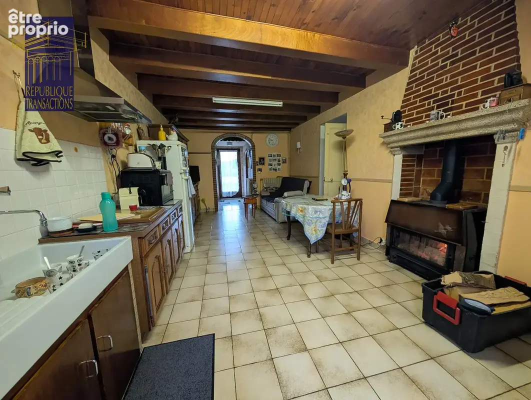 Maison de plain-pied avec garage et jardin clos – Épinac - photo 3
