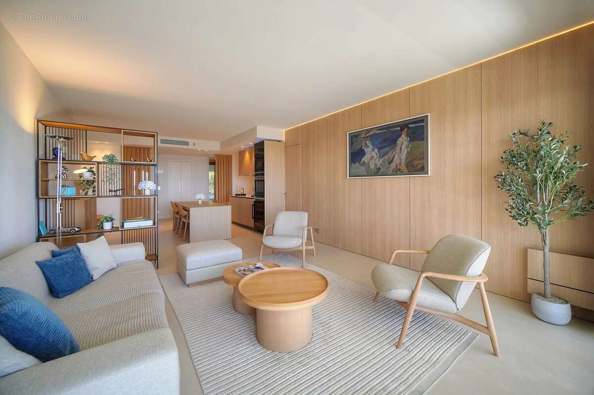 Superbe 4 P Vue panoramique mer Résidence de prestige Cannes Californie - photo 19