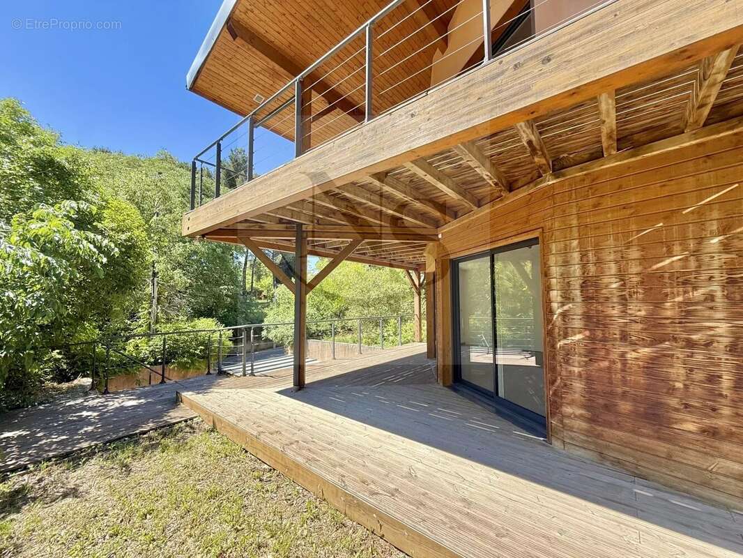 Aix-en-provence / parc de la torse centre-ville - villa d’architecte écologique en bois - photo 24