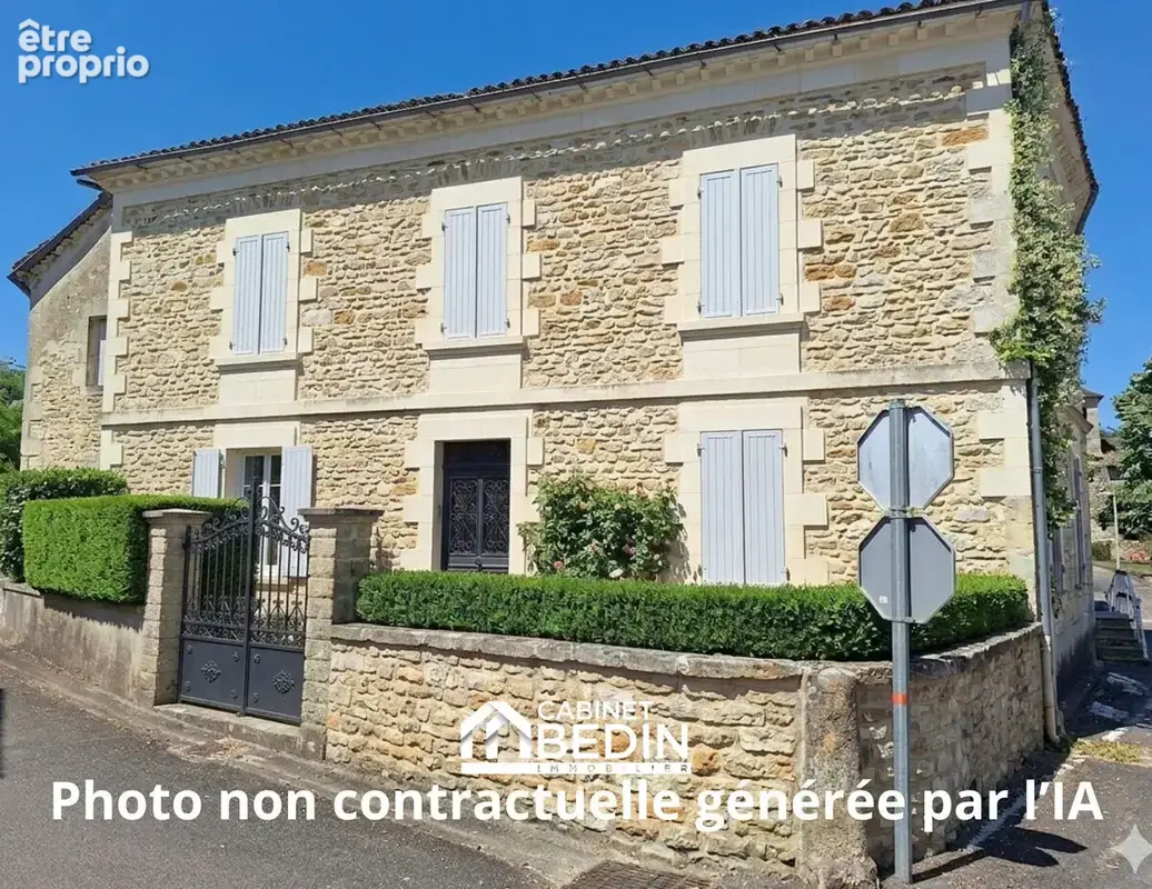 Maison 5 pièces 225 m² à vendre à Pujols-Sur-Ciron (33210) - photo 1