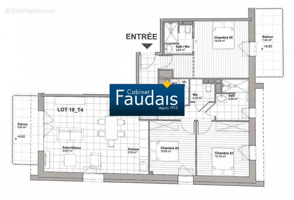 Appartement à LITHAIRE