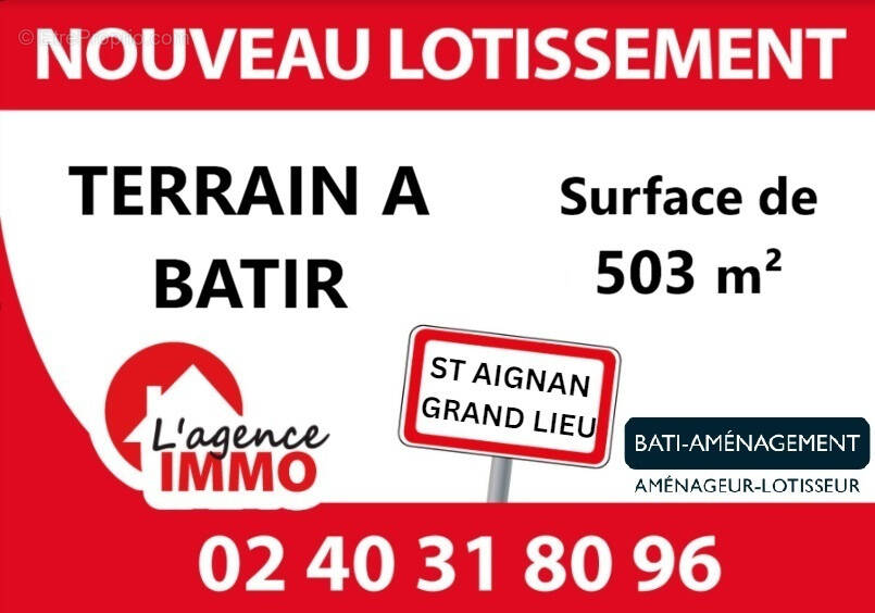 Terrain à SAINT-AIGNAN-GRANDLIEU