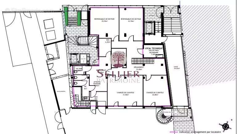 Appartement à PARIS-19E