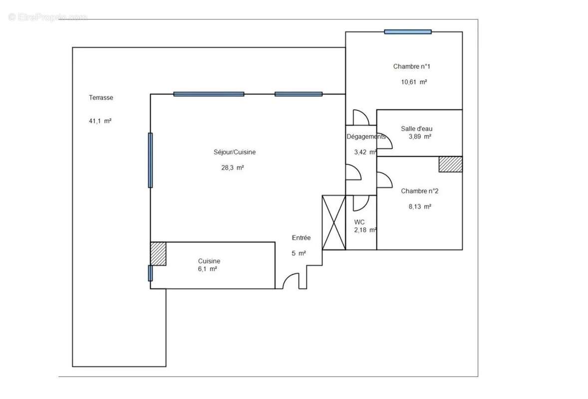 EXCLUSIVITÉ - Mandelieu - Grand Duc - Appartement au dernier étage avec terrasse d'angle de 41m² et vue panoramique - photo 13