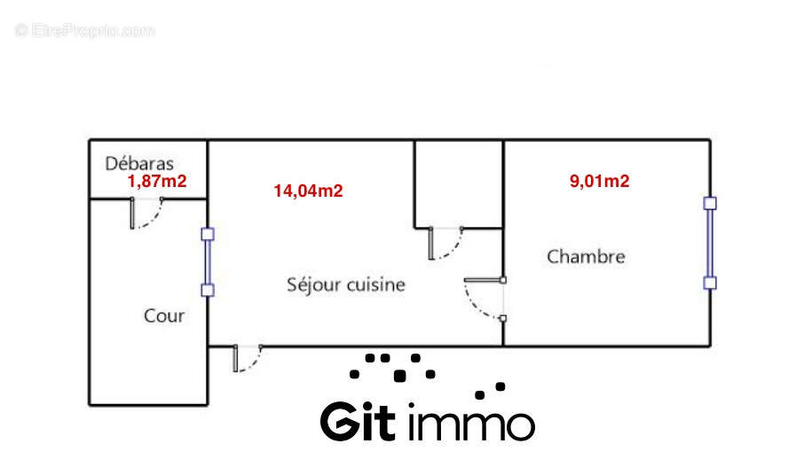 Appartement à MARSEILLE-5E