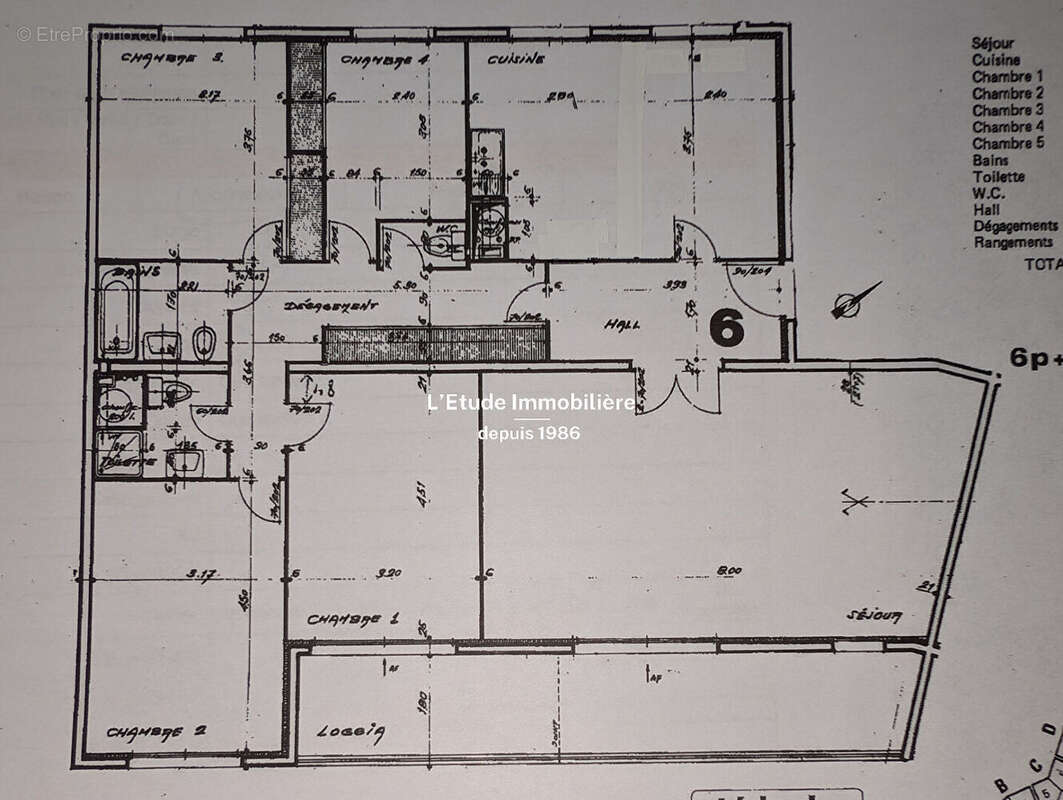 Appartement à LYON-6E