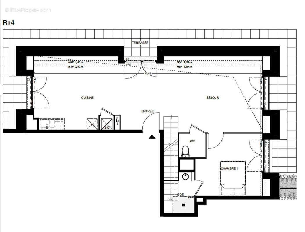 Dernier etage et grande terrasse 117m2 - photo 2
