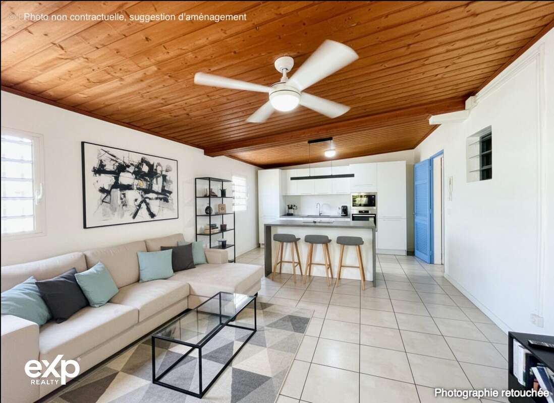 Photo non contractuelle, suggestion d'aménagement - Maison à LE TAMPON