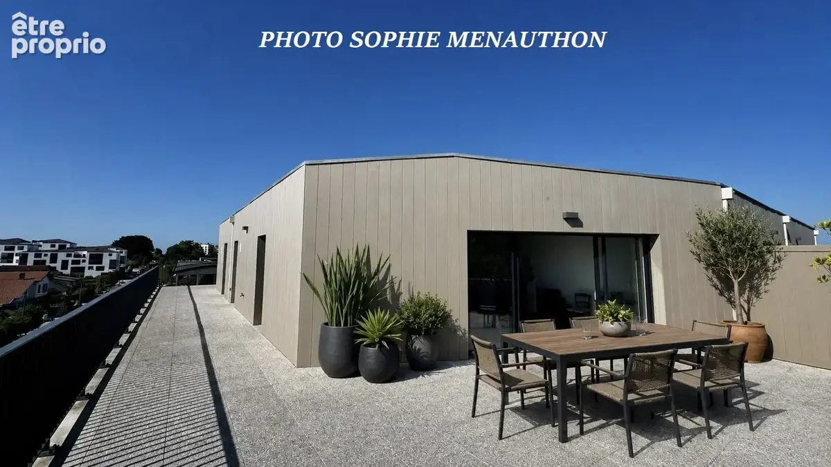 Appartement à vendre Tarnos  T4 en attique avec terrasse de 81 m², rooftop dernier étage, vue dégagée - photo 1