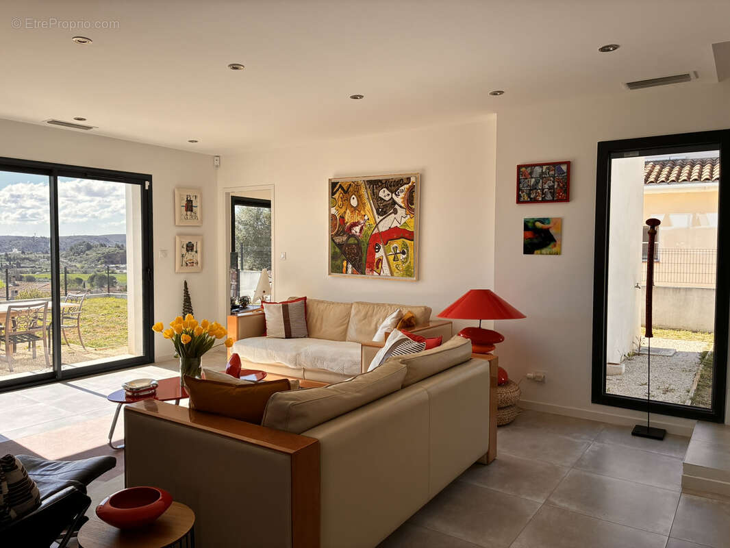 A 5 mn de narbonne et 20 mn de gruissan - villa contemporaine avec vue panoramique - photo 4
