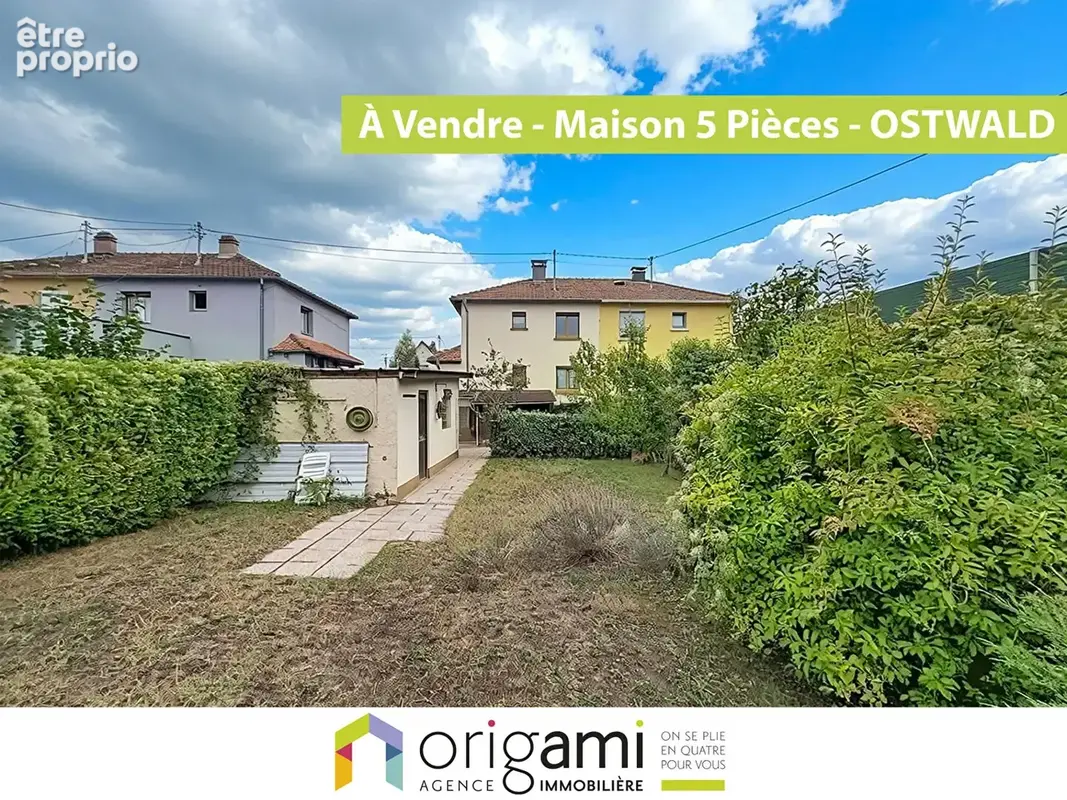 Maison accolée 5P OSTWALD - photo 1