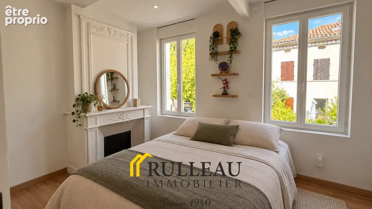 Maison en pierre atypique rénovée de 101 m2 avec terrasse et jardin non attenant situé à ASQUES au bord de la - photo 10