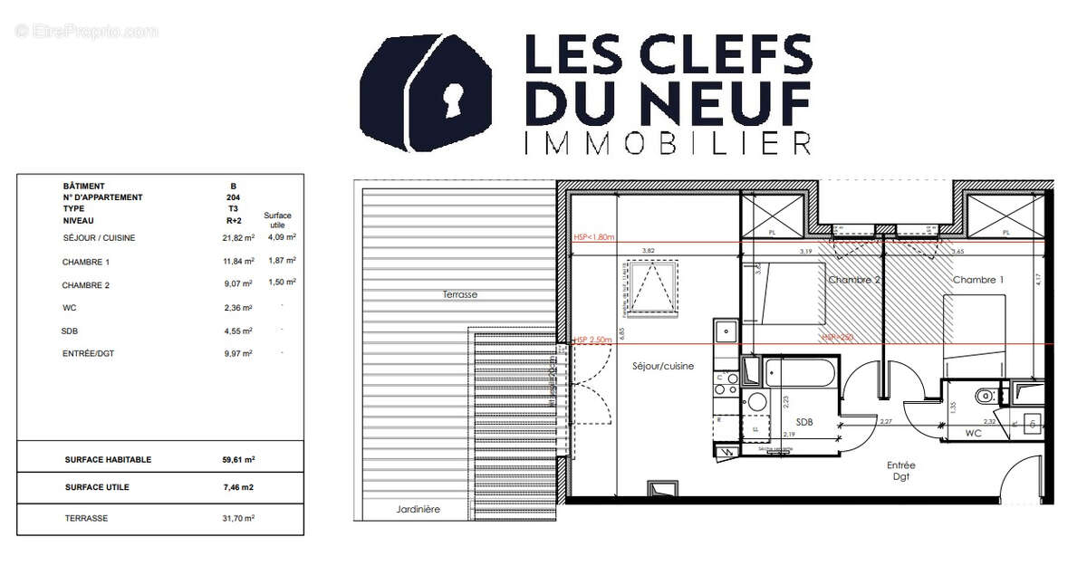 Appartement à TOURNEFEUILLE