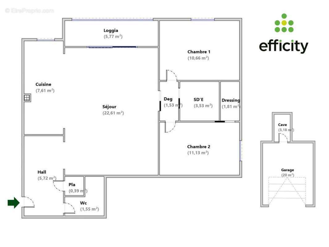 Appartement - photo 5