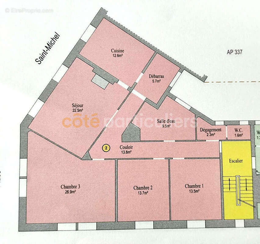 Appartement à SAINT-HILAIRE-DU-HARCOUET