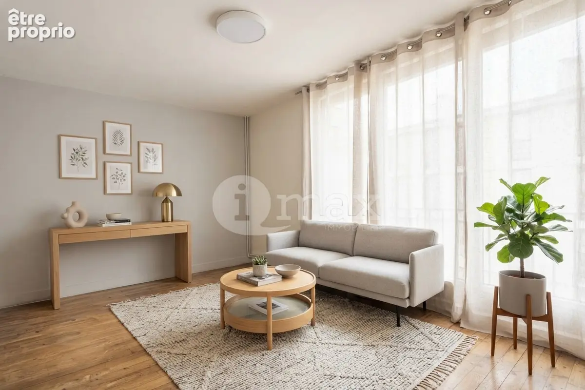 Asnieres - flachat - 3 pieces  63 m² - 425 000  fai - photo 1