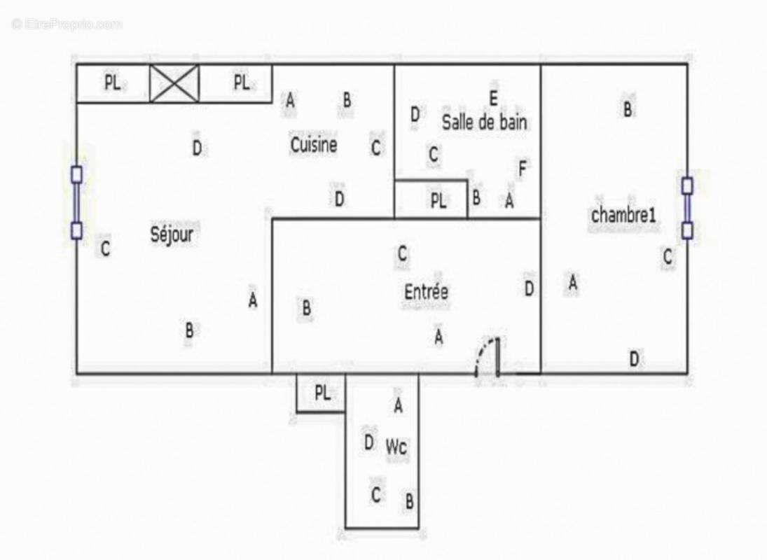 Appartement de type 2 de 47 m² - photo 5