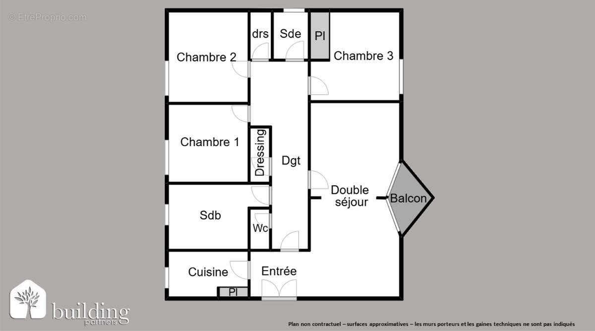 Appartement à COURBEVOIE