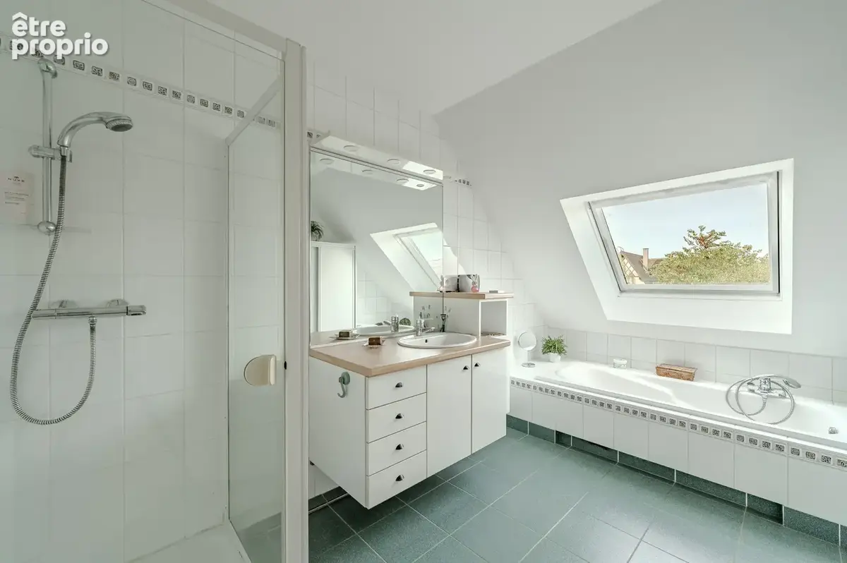 TRUCHTERSHEIM - véritable maison d'architecte sur 12,47 ares sans vis-à-vis et plein champs - photo 16