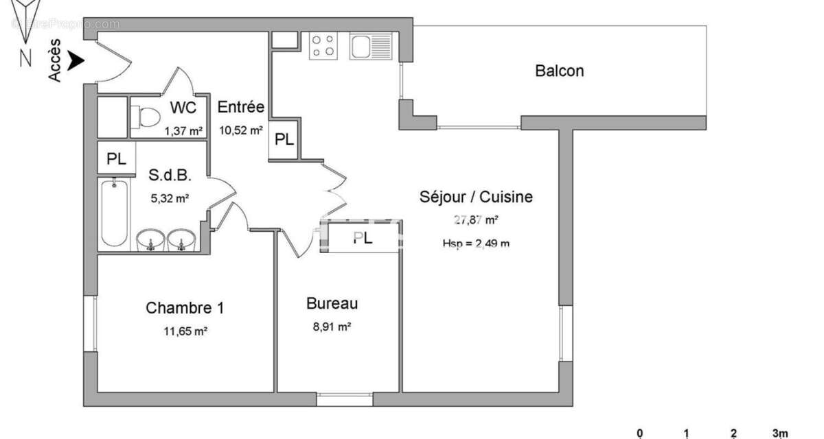 Appartement à VILLEURBANNE