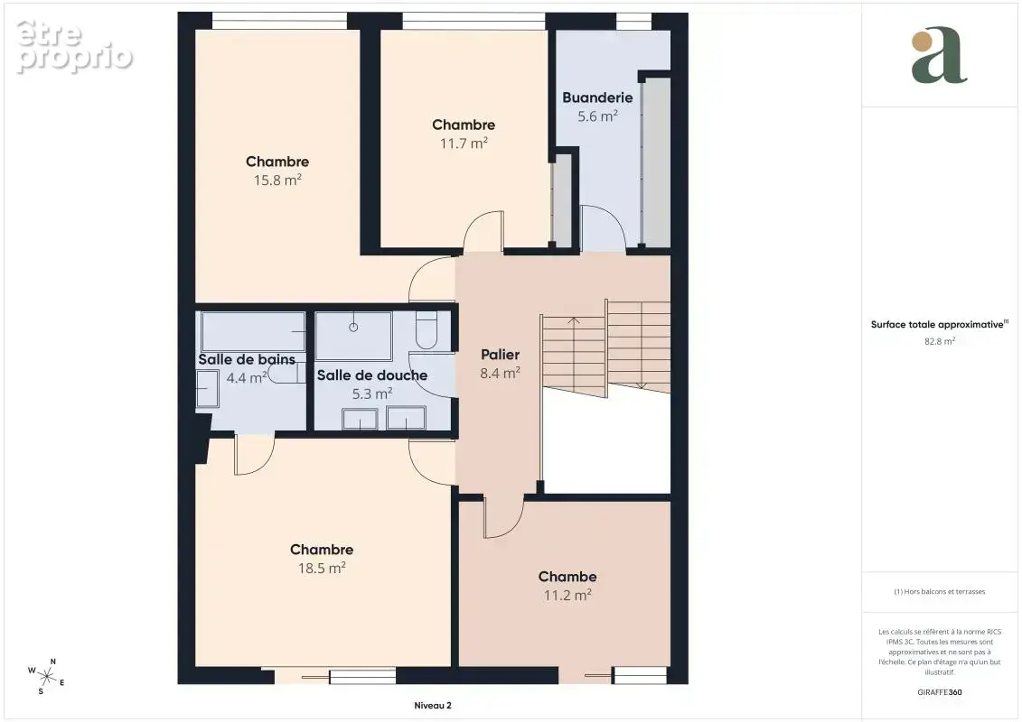 Très grande maison - Jardin - Avennue Privée - Garage double et 2 places de parking - Nantes - Hauts pavés - photo 18