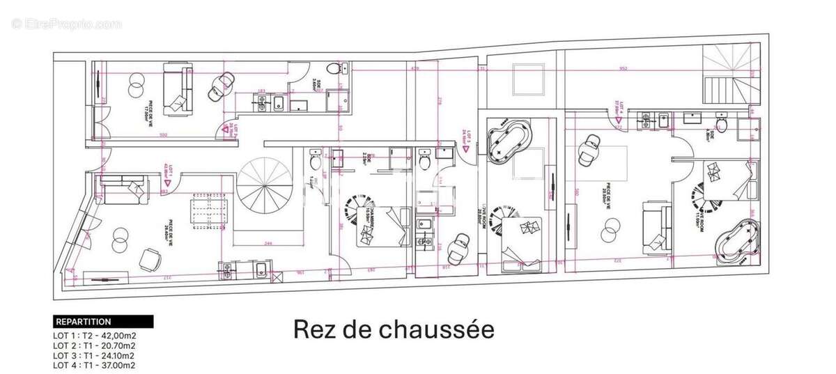 Appartement 244 m² à Bergerac  - photo 4