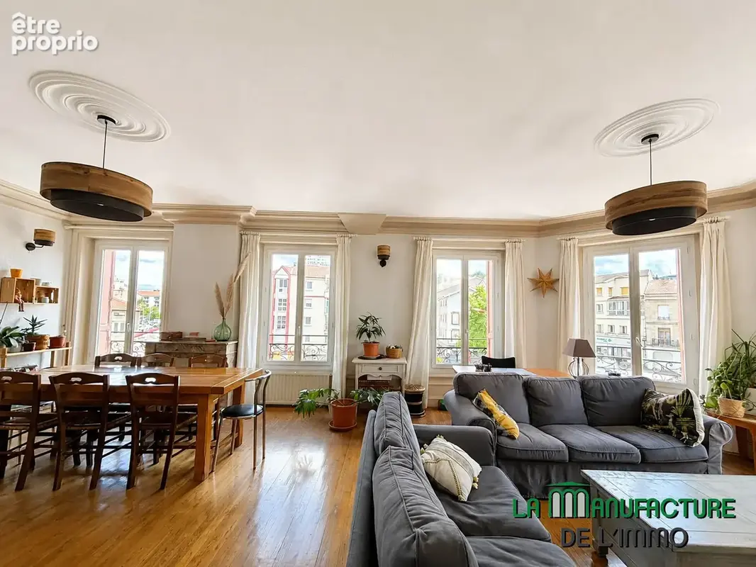 f5 172,91 m2 carrez, terrasse, garage - firminy centre-ville - ideal grande famille - photo 4
