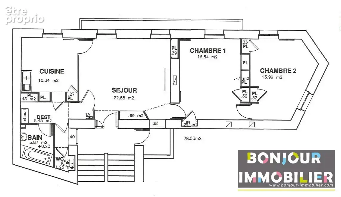 Appartement 3 pièces 76 m² à vendre à Grenoble (38000) - photo 4