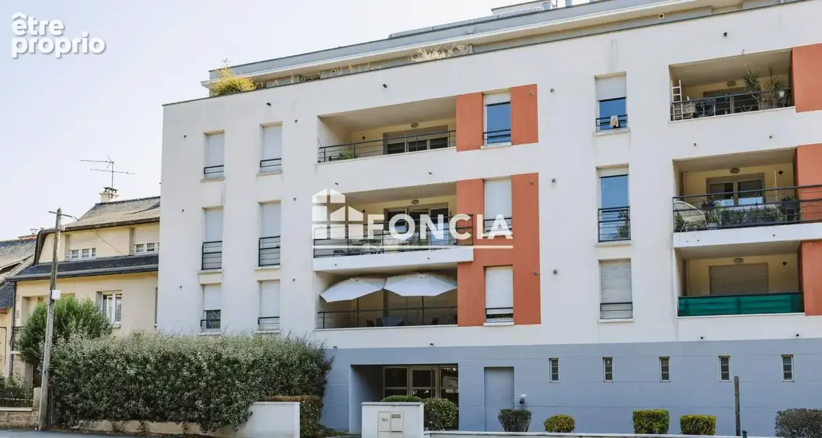RENNES POTERIE : Dans petite résidence récente, très agréable T2 de 45 m2 avec terrasse et parking privé aérien - photo 6
