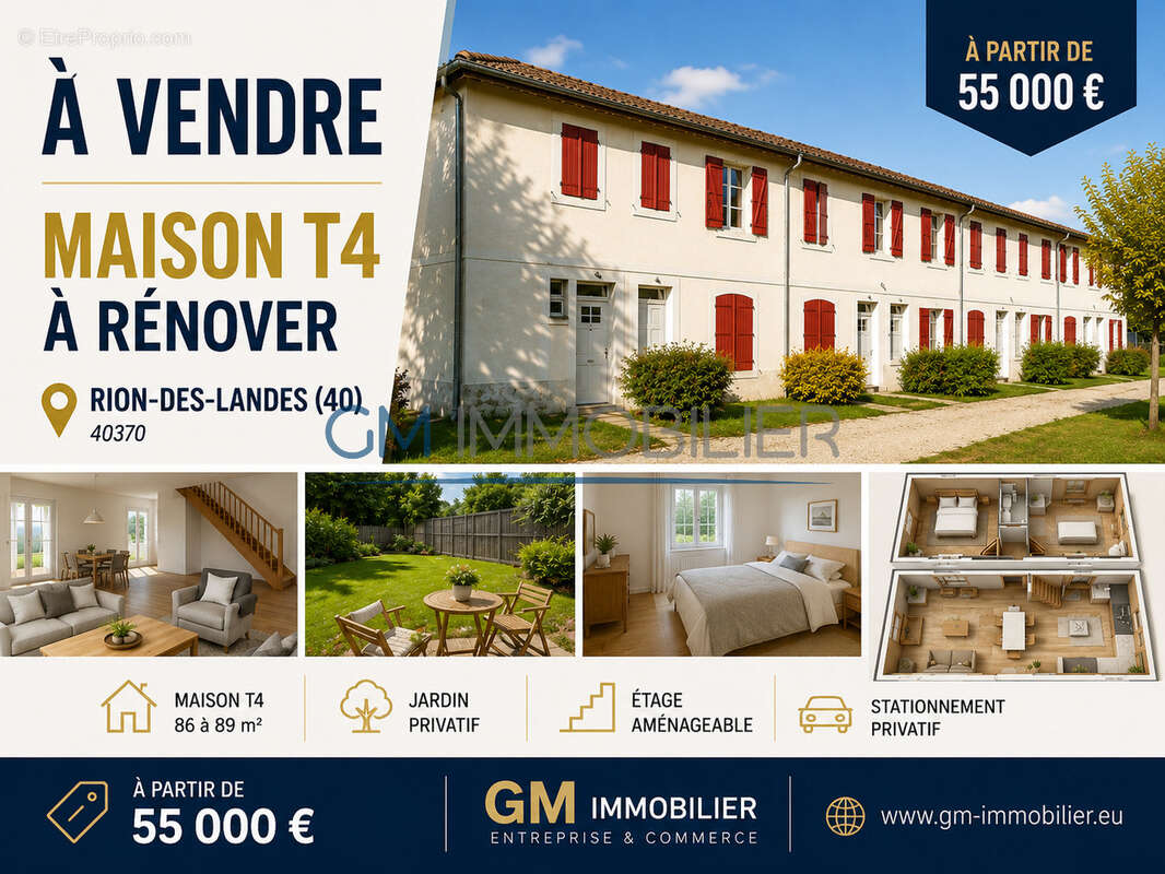 Maison à RION-DES-LANDES
